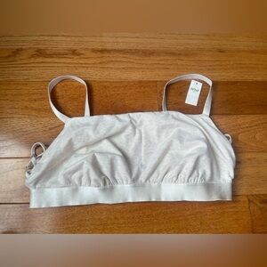 Cream aerie offline Bralette with Straps new with tags size xl